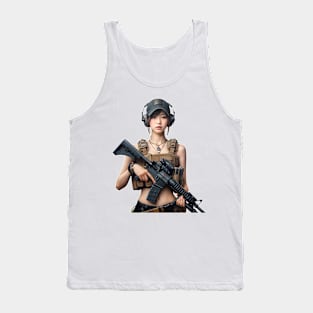 Tactical Girl Tank Top